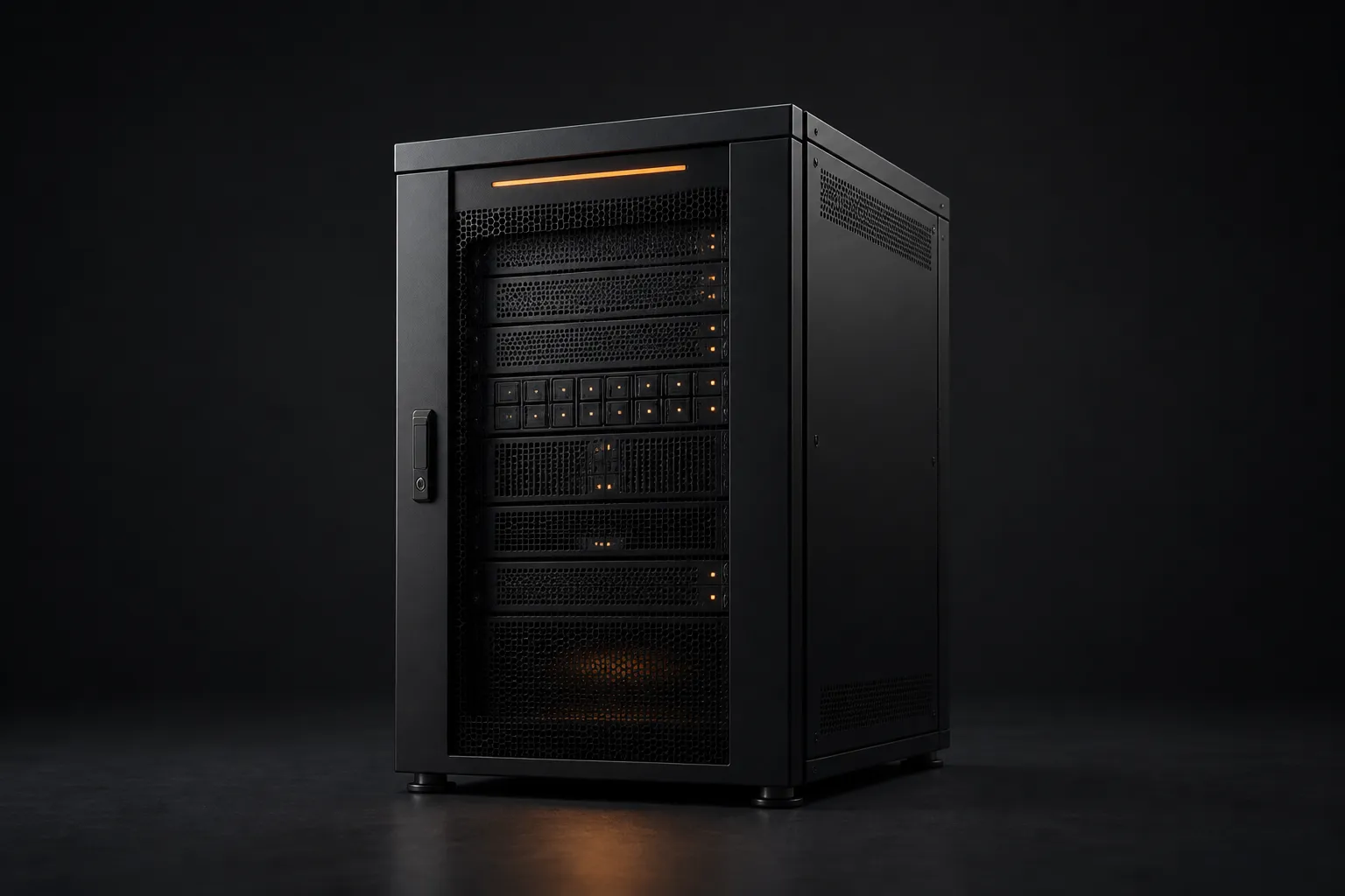 Moderner Server für sicheres und zuverlässiges Webseiten-Hosting